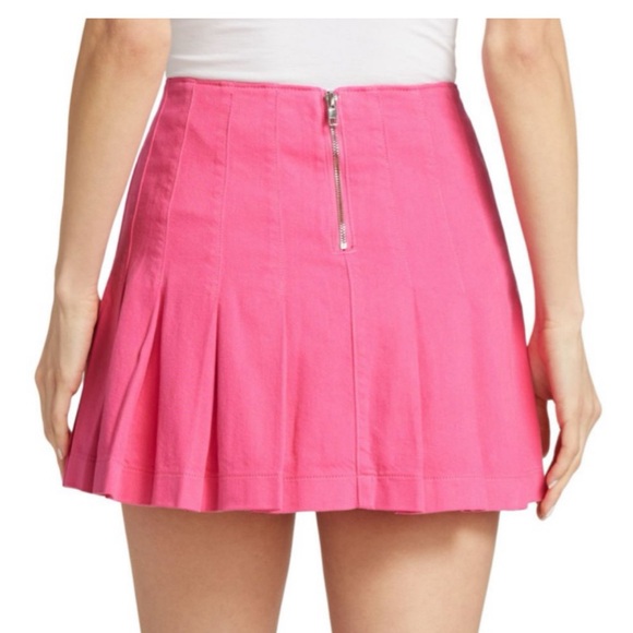 Alice and Olivia pink  Pleated Women's Skirt - Picture 3 of 5